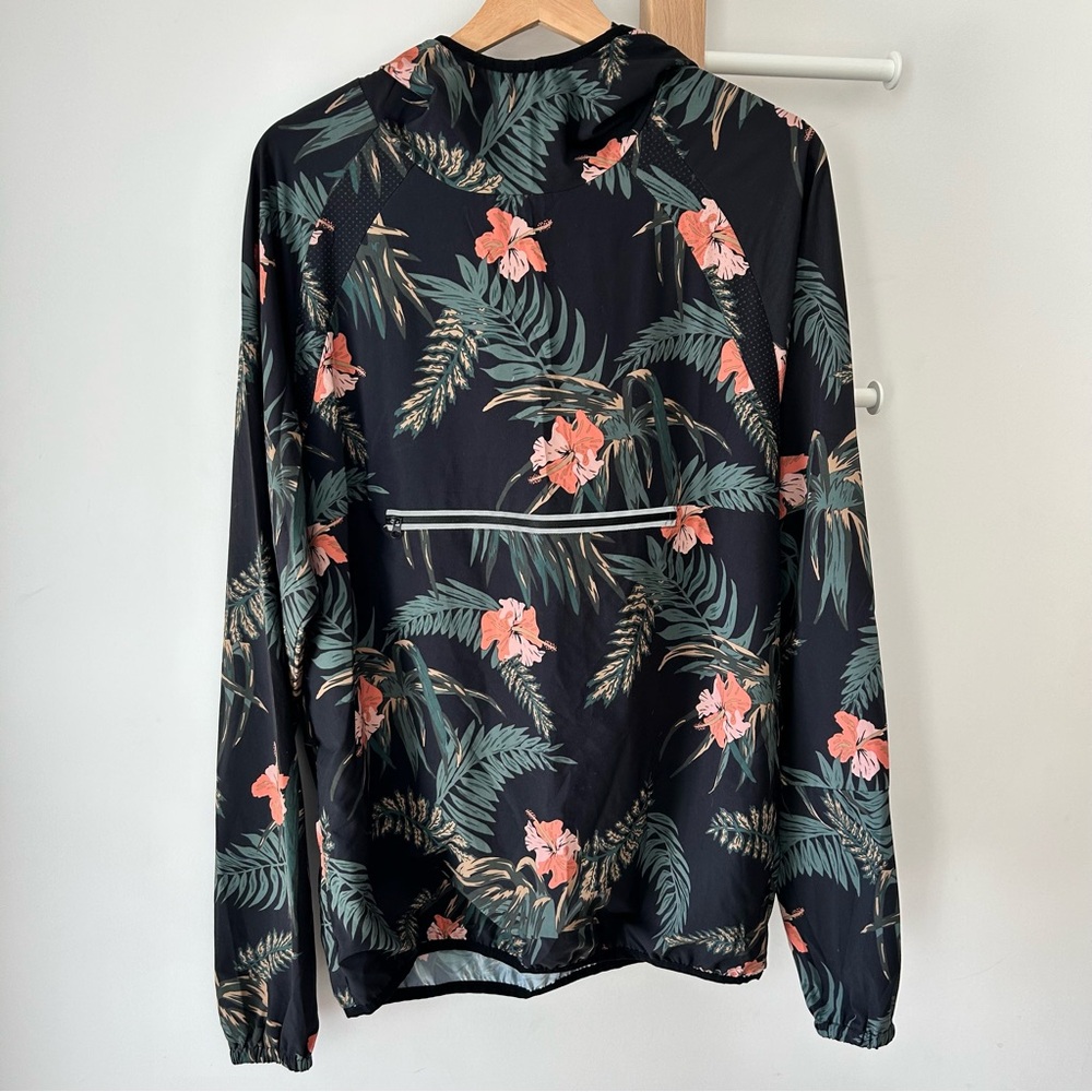 Spiritual Gangster Floral pullover Windbreaker Jacket unisex